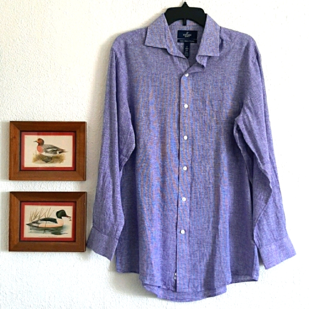 Nwot Button-down Purple Shirt